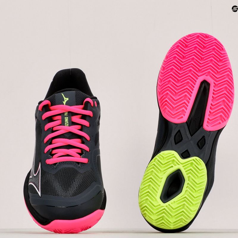 Scarpe da paddle da donna Mizuno Wave Exceed Lgtpadel nero 61GB2223 16