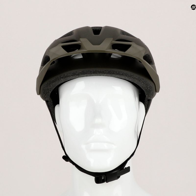 Casco bici Giro Fixture verde trail opaco 9