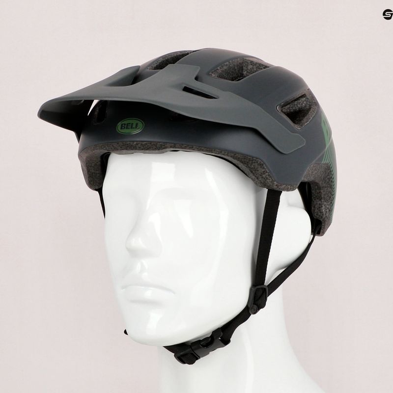 Casco da bicicletta Bell Vert scarabeo opaco verde scuro 9