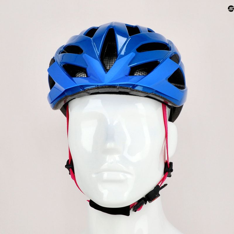 Casco da bici Alpina Panoma 2.0 blu vero/rosa lucido 9