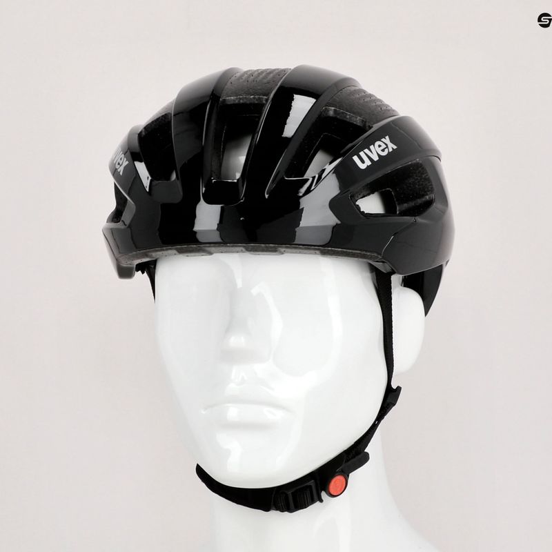 Casco da bici UVEX Rise nero 9