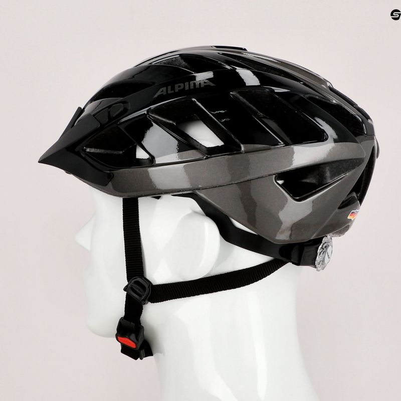 Casco da bici Alpina Panoma 2.0 nero/antracite 9