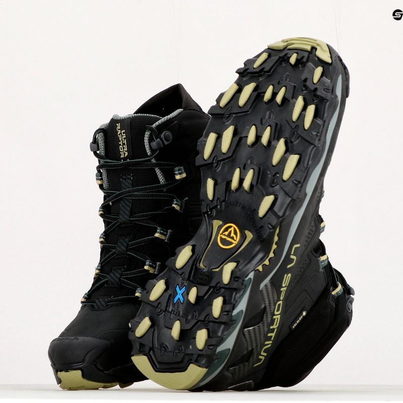 Scarpe da trekking da uomo La Sportiva Ultra Raptor II Mid Leather GTX nero/cedro 15