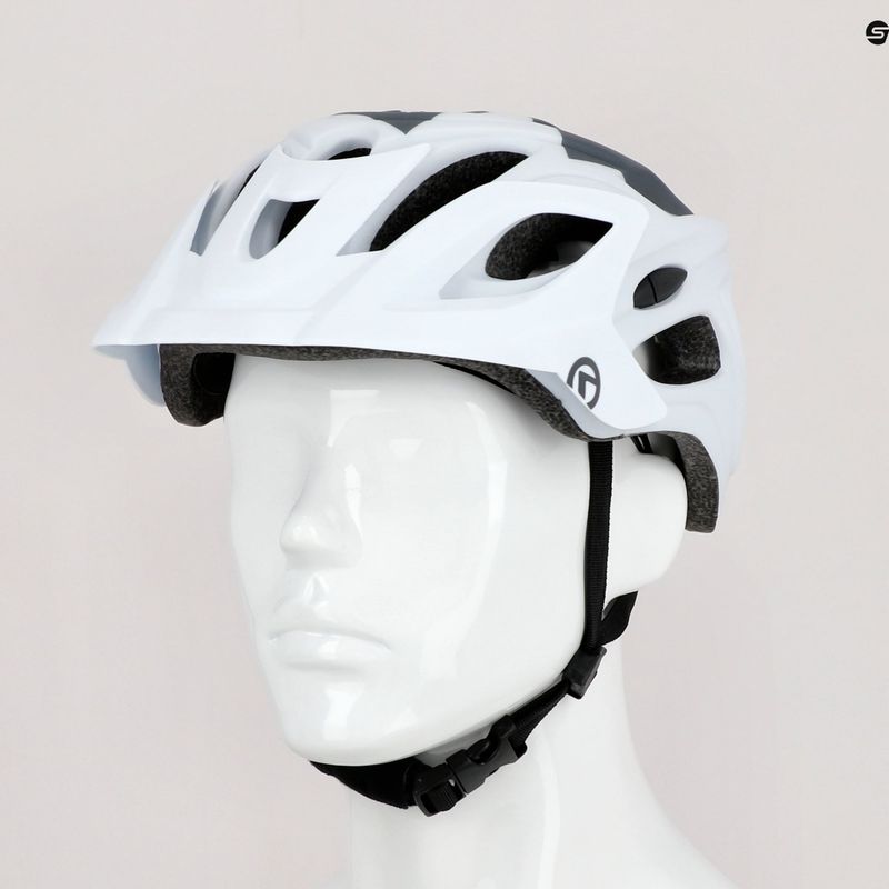 Casco da ciclismo da uomo bianco Kellys Dare 9