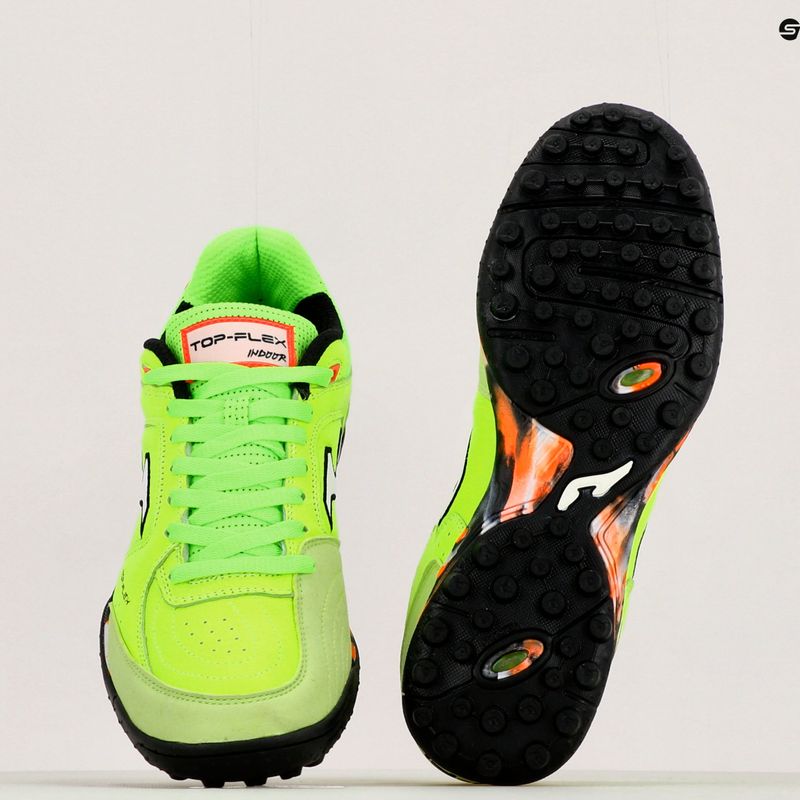 Scarpe da calcio da uomo Joma Top Flex TF verde fluoro 11