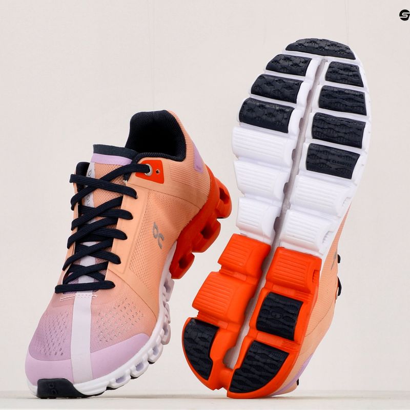 Scarpe da corsa da donna On Cloudflow rose/fiji 17