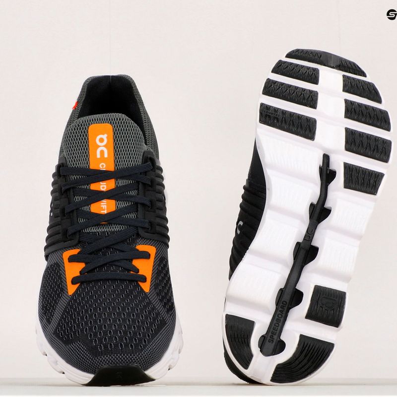 Scarpe da corsa On Running Cloudswift rock/turmeric da uomo 17