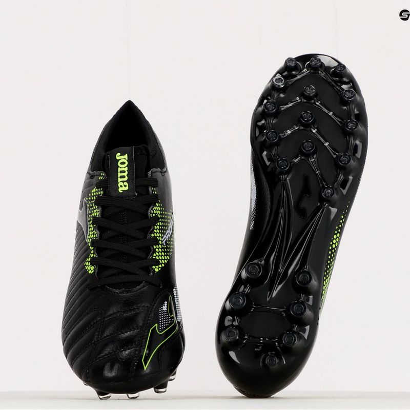 Scarpe da calcio Joma Propulsion Cup AG nero/limone fluor da uomo 15