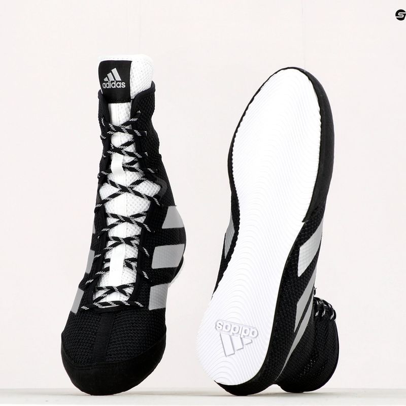 Scarpe da boxe adidas Box Hog 3 nero FX0563 9