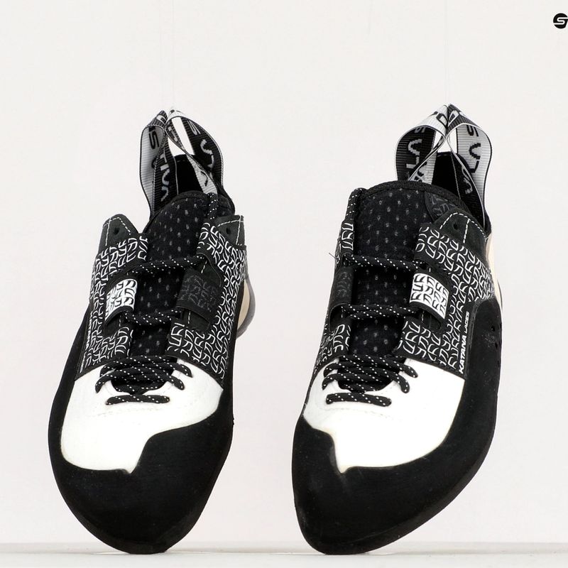 Scarpa da arrampicata da donna La Sportiva Katana Laces bianco/nero 10