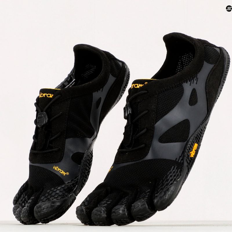Scarpe da ginnastica da uomo Vibram FiveFingers KSO Evo nero 9