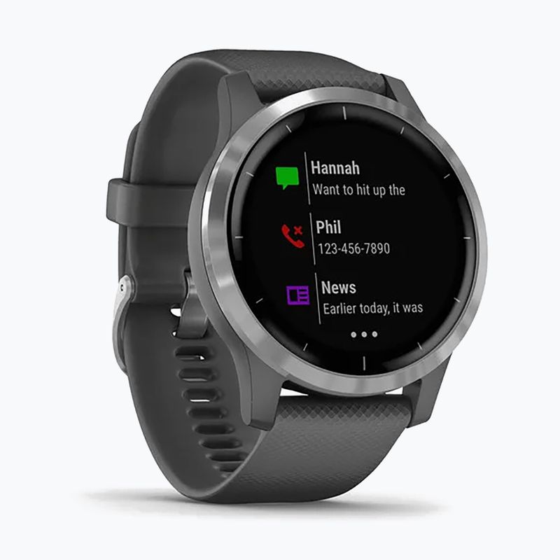Orologio Garmin Vivoactive 4 grigio 010-02174-03 3