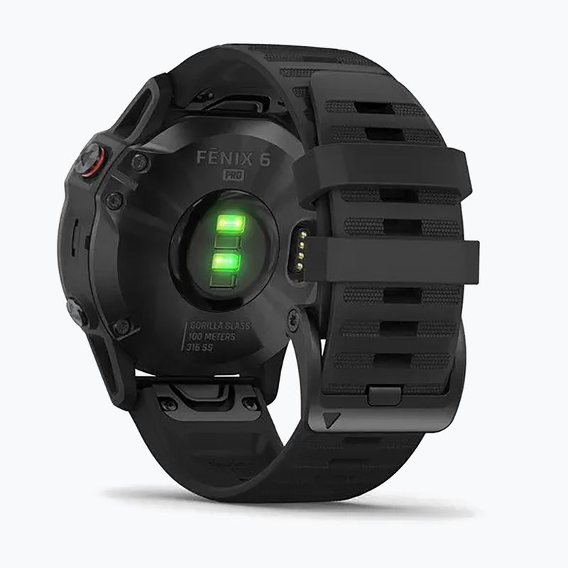 Orologio Garmin Fenix 6 Pro nero 010-02158-02 6