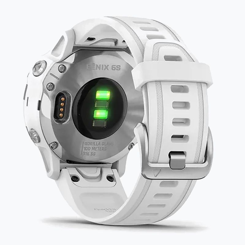 Orologio Garmin Fenix 6S bianco 010-02159-00 6