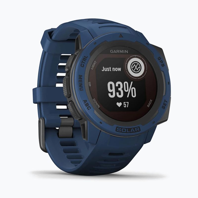 Orologio Garmin Instinct Solar blu 010-02293-01 3