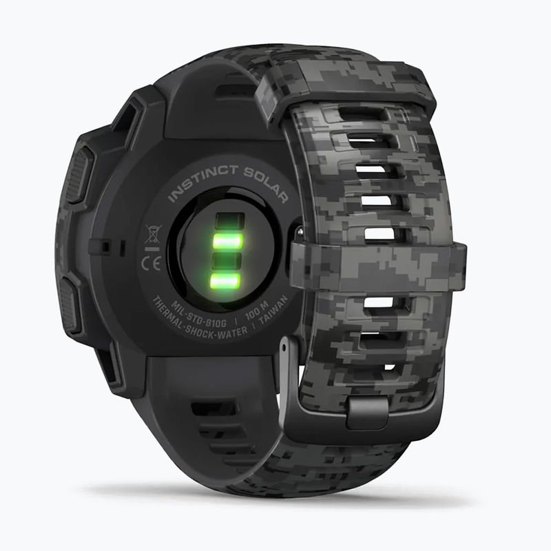 Orologio Garmin Instinct Solar Camo Edition nero 010-02293-05 6