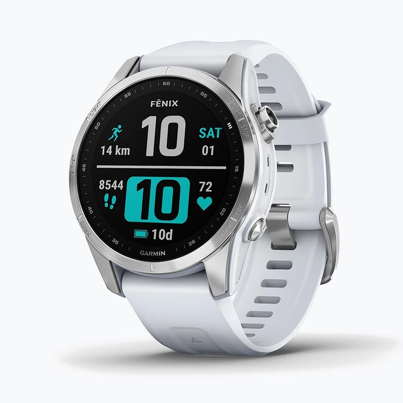 Garmin Fenix 7S Hrm Elevate Ox orologio argento 010-02539-03