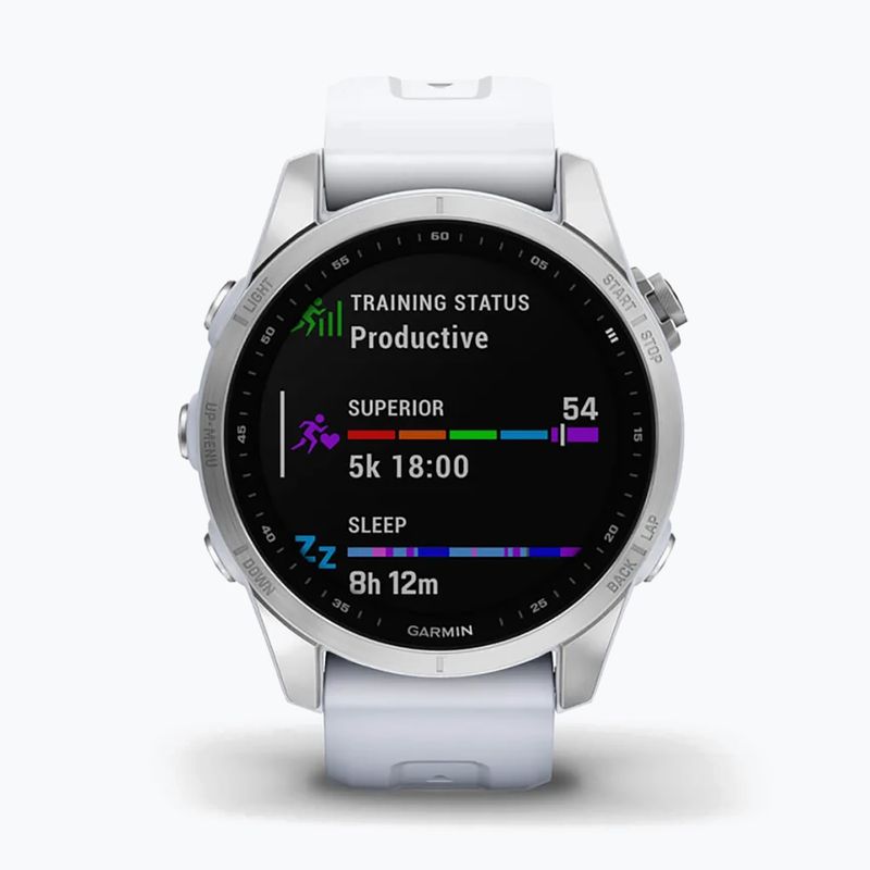 Garmin Fenix 7S Hrm Elevate Ox orologio argento 010-02539-03 2