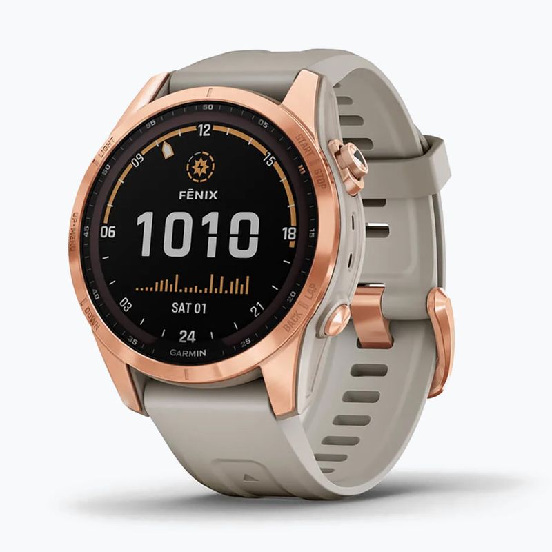 Garmin Fenix 7S Solar Hrm Elevate Ox orologio sabbia 010-02539-11