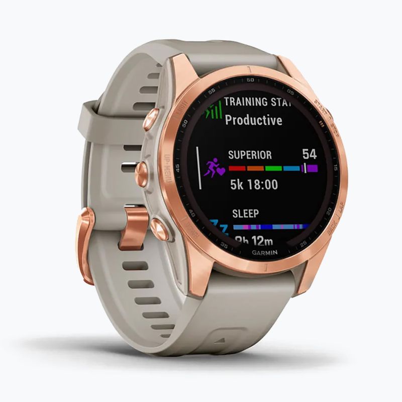 Garmin Fenix 7S Solar Hrm Elevate Ox orologio sabbia 010-02539-11 3