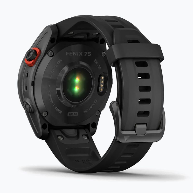 Garmin Fenix 7S Solar Hrm Elevate Ox orologio grigio 010-02539-13 6