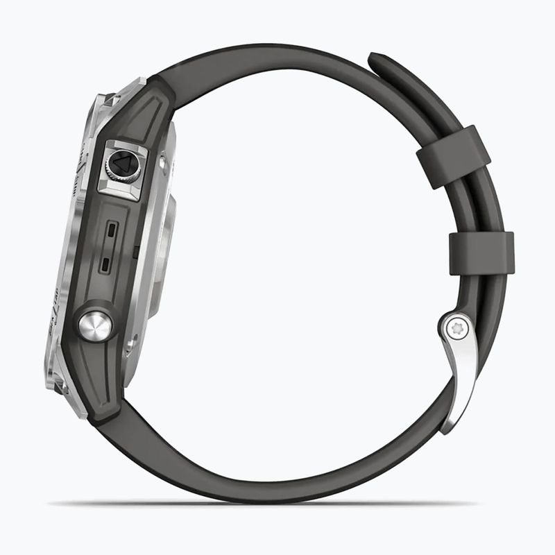 Garmin Fenix 7 Hrm Elevate Ox orologio argento 010-02540-01 5