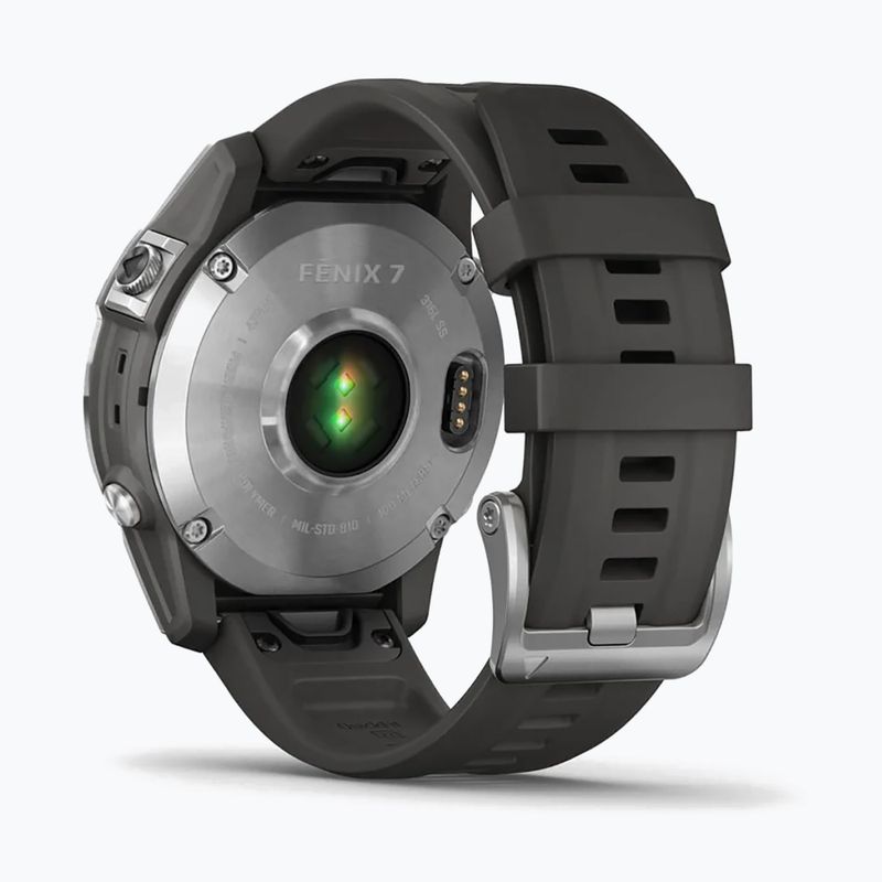 Garmin Fenix 7 Hrm Elevate Ox orologio argento 010-02540-01 6