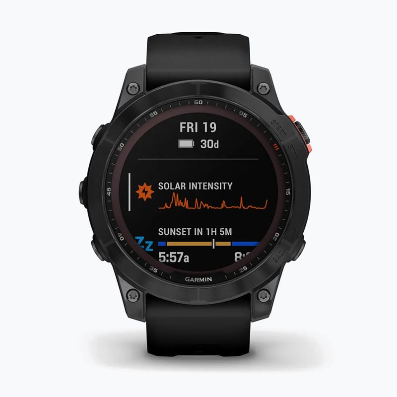 Garmin Fenix 7 Solar Hrm Elevate Ox orologio nero 010-02540-11 2