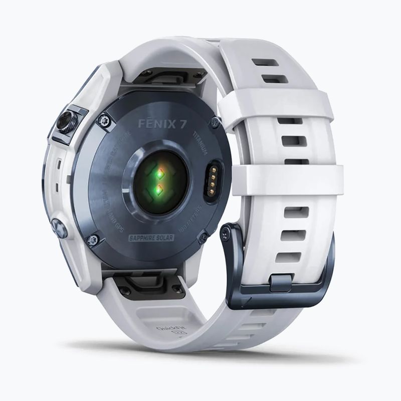Garmin Fenix 7 Sapphire Solar Hrm Elevate Ox orologio blu 010-02540-25 6