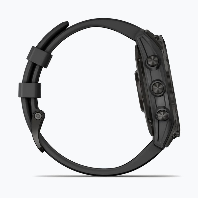 Garmin Fenix 7 Sapphire Solar Hrm Elevate Ox orologio nero 010-02540-35 4