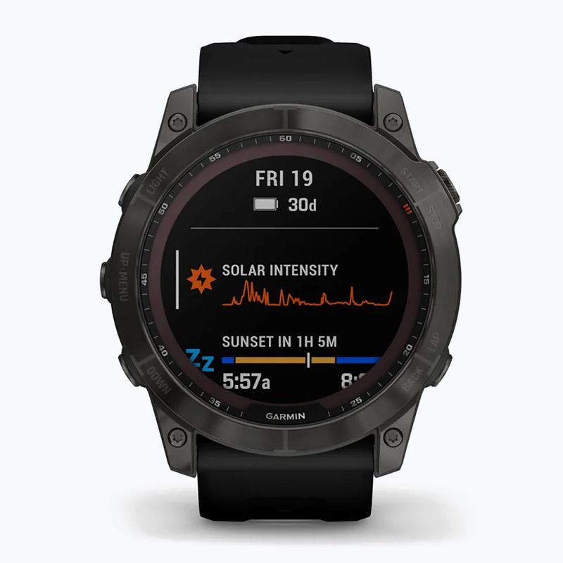 Garmin Fenix 7X Sapphire Solar Hrm Elevate Ox orologio nero 010-02541-11 2