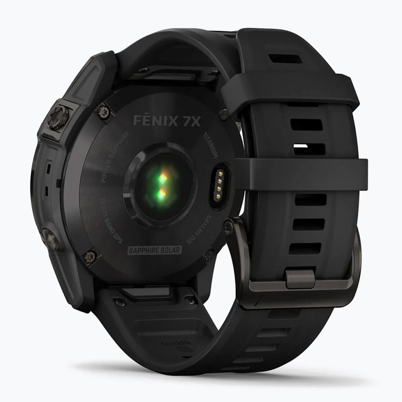 Garmin Fenix 7X Sapphire Solar Hrm Elevate Ox orologio nero 010-02541-11 6