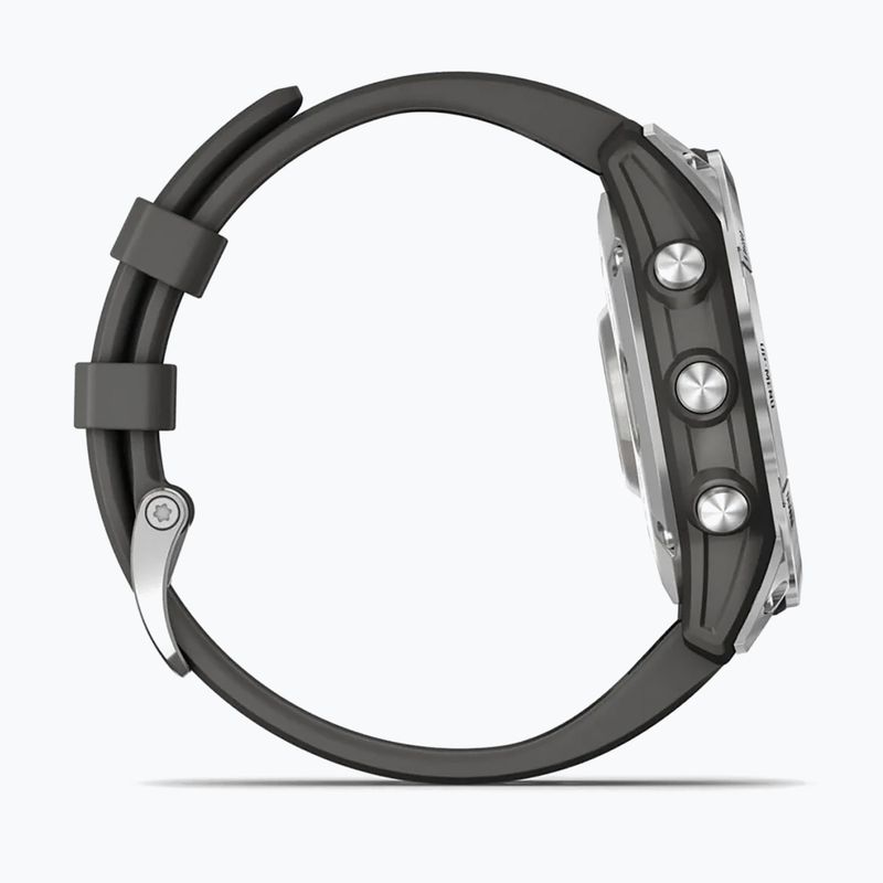 Garmin Epix 2 Hrm Elevate Ox orologio argento 010-02582-01 4