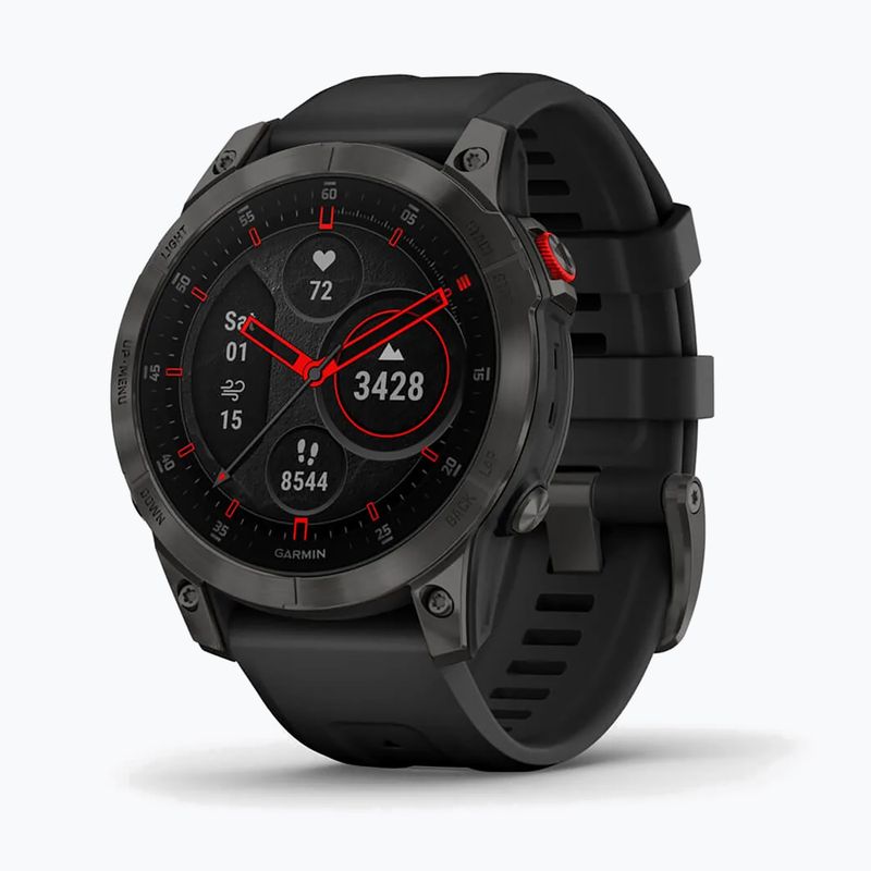 Garmin Epix 2 Sapphire HRM Elevate Ox orologio nero 010-02582-11