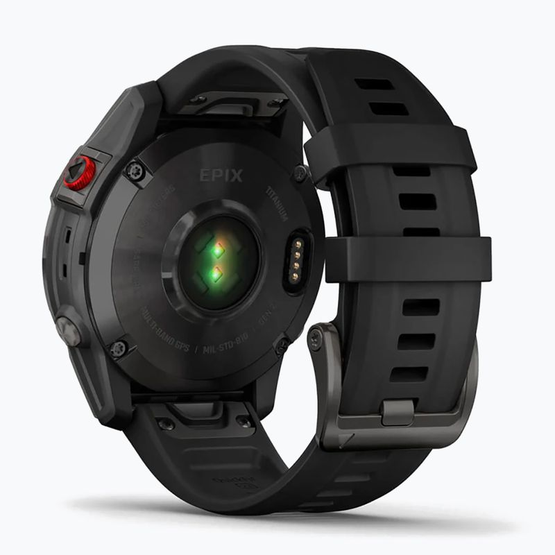 Garmin Epix 2 Sapphire HRM Elevate Ox orologio nero 010-02582-11 6