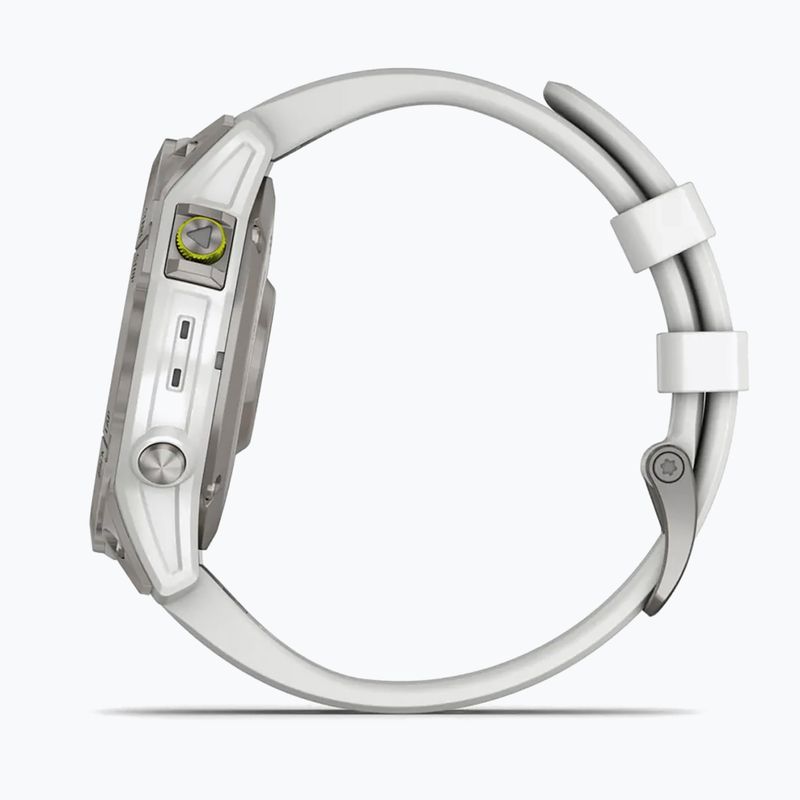 Garmin Epix 2 Sapphire HRM Elevate Ox orologio bianco 010-02582-21 5