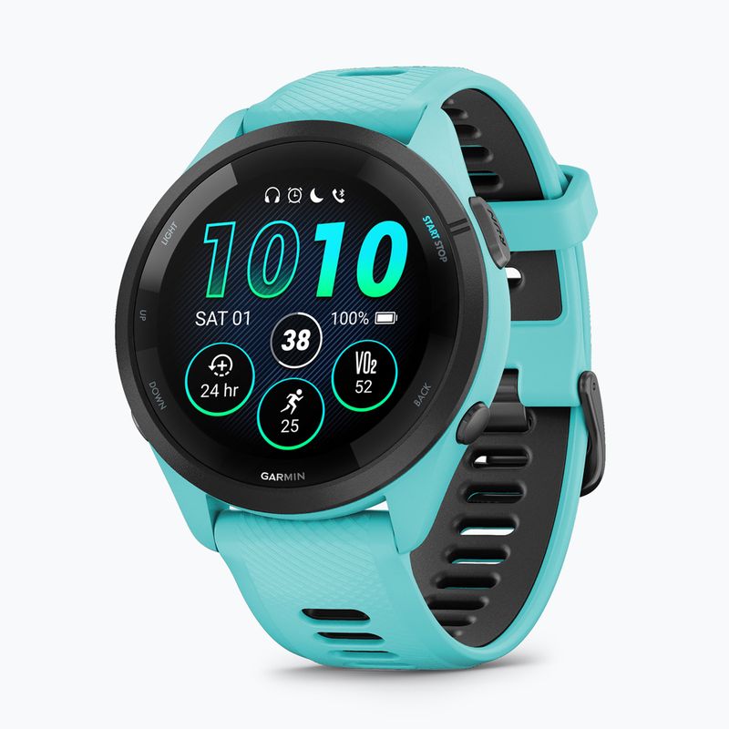 Orologio Garmin Forerunner 265 turquoise/black 3