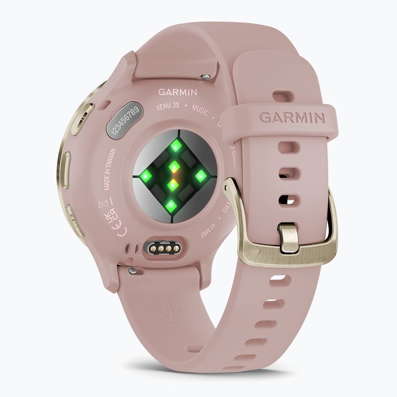 Orologio Garmin Venu 3S soft gold/dust rose 4