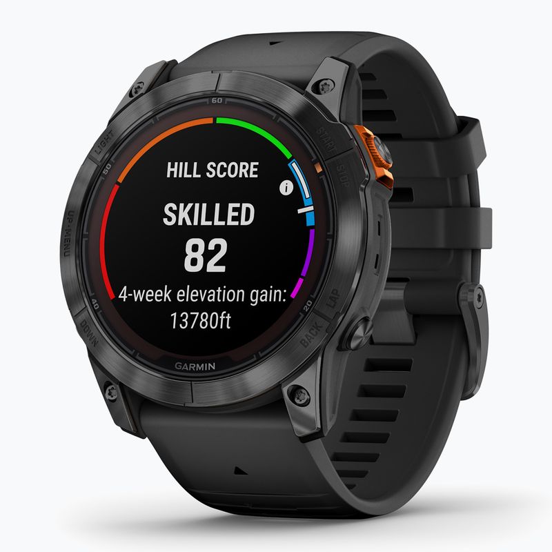 Orologio Garmin Fenix 7X Pro Solar slate gray/black 3