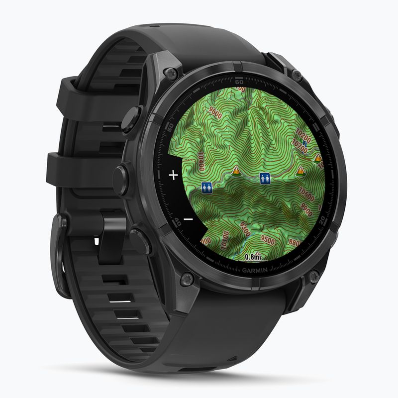 Orologio Garmin Fenix 8 47 mm Amoled slate gray/black 3