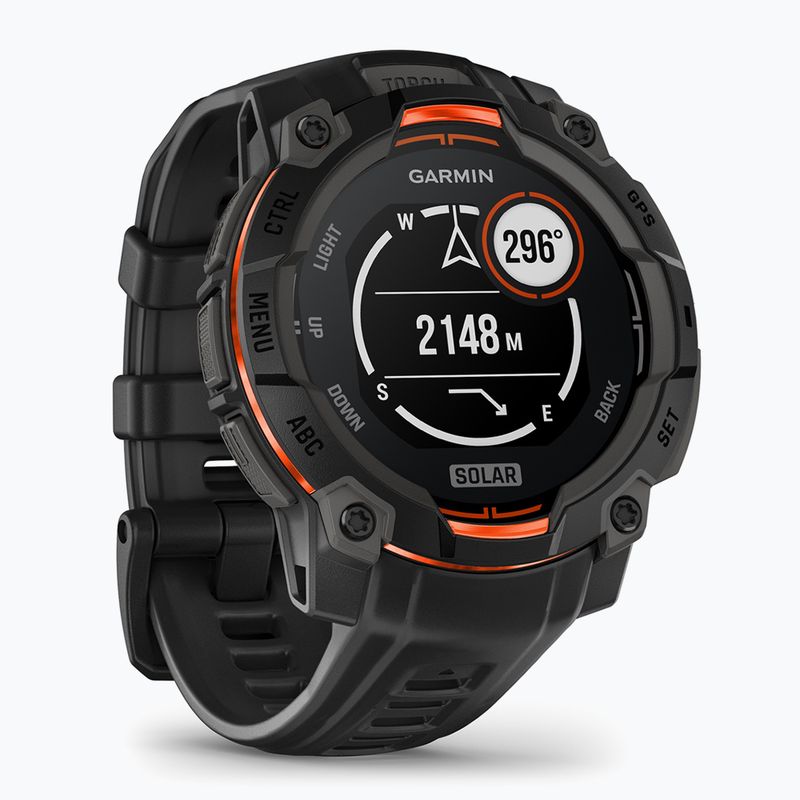 Orologio Garmin Instinct 3 Solar 45 mm black 4