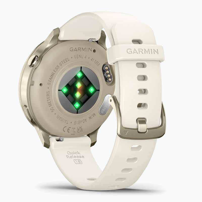 Orologio Garmin Venu 4 41 mm lunar gold/bone 4
