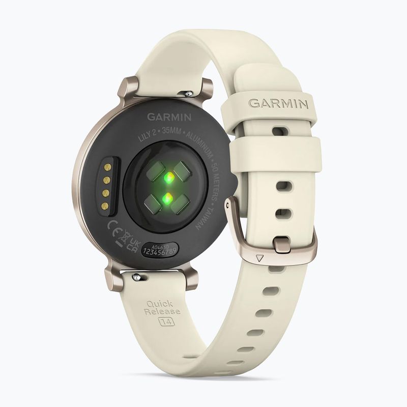 Orologio Garmin Lily 2 cream gold/coconut 4