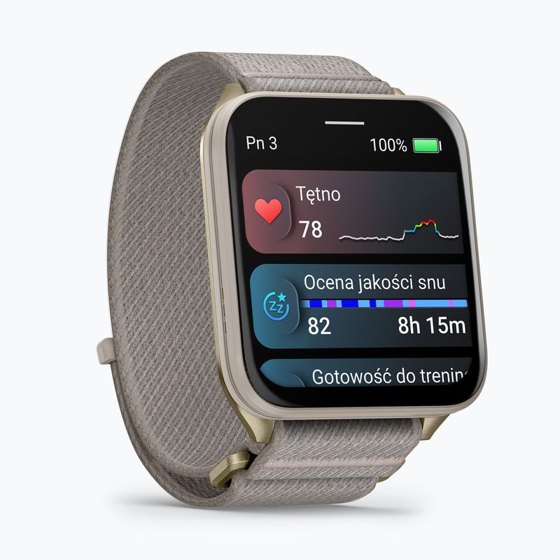 Orologio Garmin Venu X1 soft gold/french gray 2