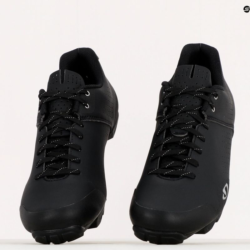 Scarpe da ciclismo MTB da uomo Giro Privateer Lace nero 10