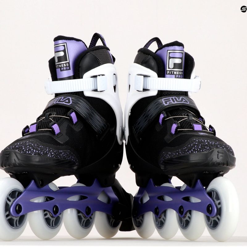 FILA Legacy Qf Lady pattini nero/viola 10