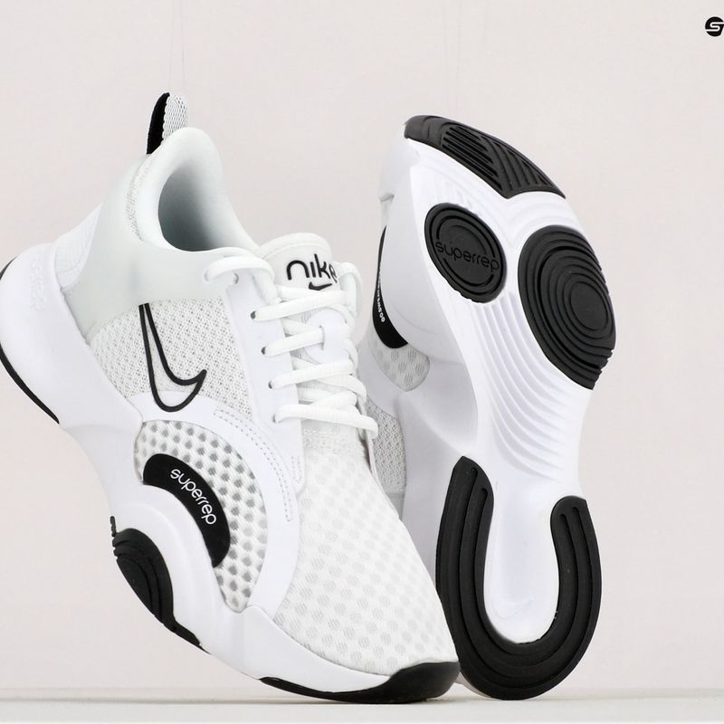 Scarpe da ginnastica da donna Nike Superrep Go 2 bianco/nero/pure platino 9