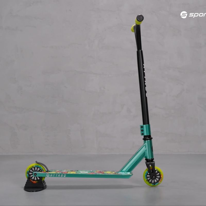 Monopattino freestyle per bambini ATTABO EVO 1.0 verde 18