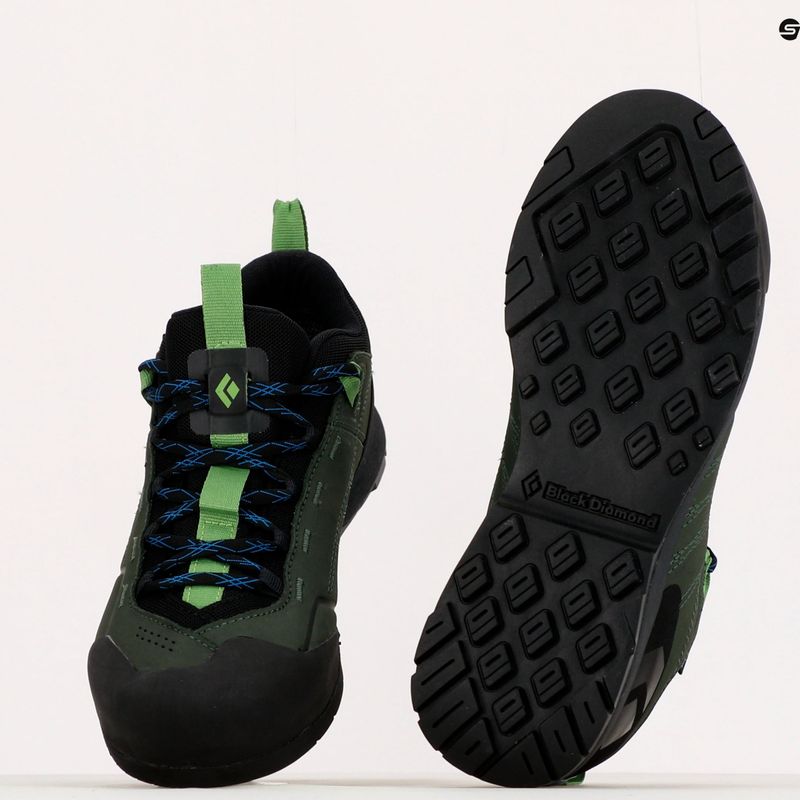 Stivali da avvicinamento Black Diamond Mission LT LW WP da uomo cipresso/nero 10