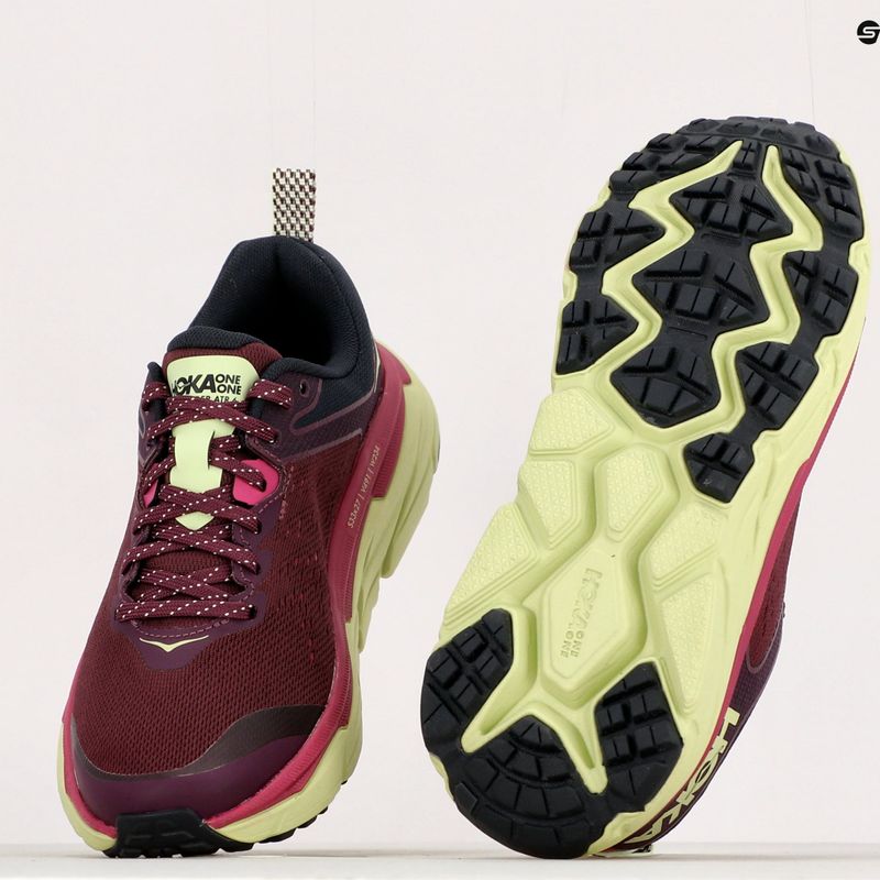 Scarpe da corsa da donna HOKA Challenger ATR 6 grape wine/butterfly 10